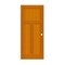 Trimlite 36"x80"x13/8" Fir 3Panel Mission Interior Shaker 71/4" RH Prehung Door Satin Nickel Hinges 3068fir8403RH15714 - alternate 1